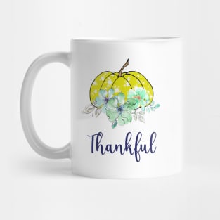 Thankful yellow pumpkin Mug